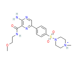 2D structure of the orthosteric ligand