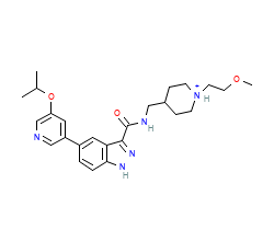 2D structure of the orthosteric ligand