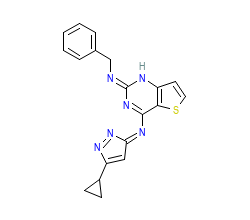 2D structure of the orthosteric ligand