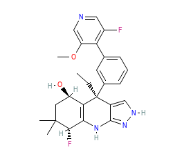2D structure of the orthosteric ligand