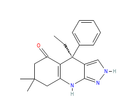 2D structure of the orthosteric ligand