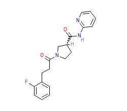2D structure of the orthosteric ligand