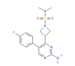 2D structure of the orthosteric ligand