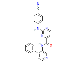 2D structure of the orthosteric ligand