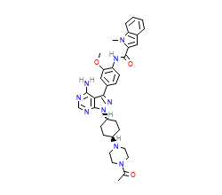2D structure of the orthosteric ligand
