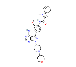 2D structure of the orthosteric ligand