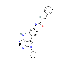 2D structure of the orthosteric ligand