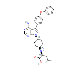 2D structure of the orthosteric ligand