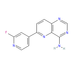 2D structure of the orthosteric ligand