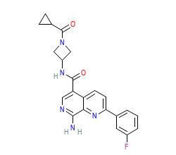 2D structure of the orthosteric ligand