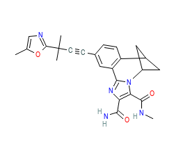 2D structure of the orthosteric ligand