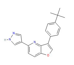 2D structure of the orthosteric ligand