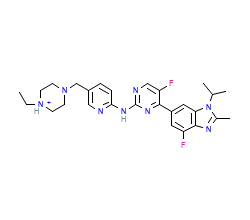 2D structure of the orthosteric ligand