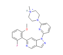 2D structure of the orthosteric ligand