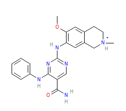 2D structure of the orthosteric ligand