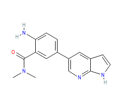 2D structure of the orthosteric ligand