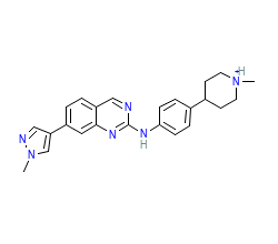 2D structure of the orthosteric ligand