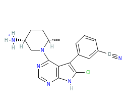 2D structure of the orthosteric ligand