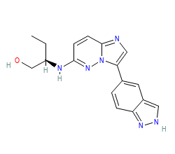 2D structure of the orthosteric ligand