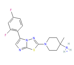 2D structure of the orthosteric ligand