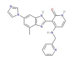 2D structure of the orthosteric ligand