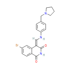 2D structure of the orthosteric ligand
