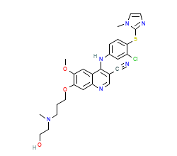 2D structure of the orthosteric ligand