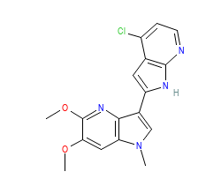 2D structure of the orthosteric ligand