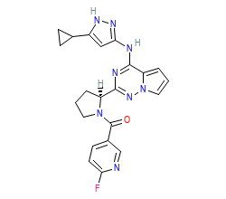 2D structure of the orthosteric ligand