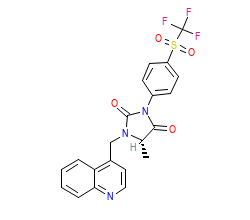 2D structure of the orthosteric ligand