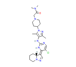 2D structure of the orthosteric ligand