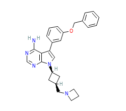 2D structure of the orthosteric ligand