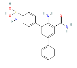 2D structure of the orthosteric ligand