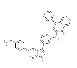 2D structure of the orthosteric ligand