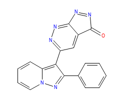 2D structure of the orthosteric ligand