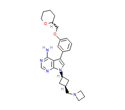 2D structure of the orthosteric ligand