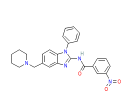 2D structure of the orthosteric ligand