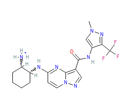2D structure of the orthosteric ligand