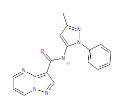 2D structure of the orthosteric ligand