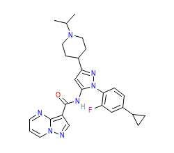 2D structure of the orthosteric ligand