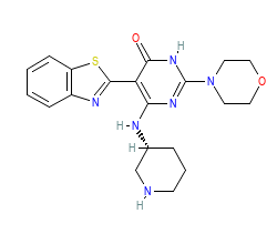 2D structure of the orthosteric ligand