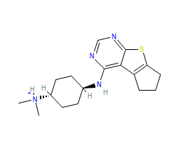 2D structure of the orthosteric ligand