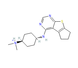 2D structure of the orthosteric ligand