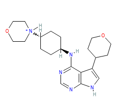 2D structure of the orthosteric ligand