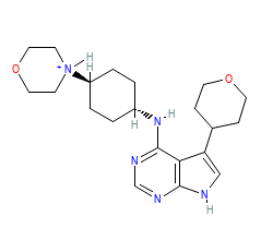 2D structure of the orthosteric ligand