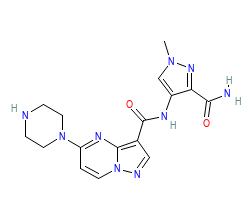 2D structure of the orthosteric ligand