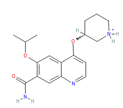 2D structure of the orthosteric ligand