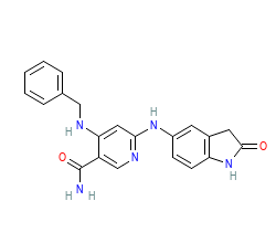 2D structure of the orthosteric ligand