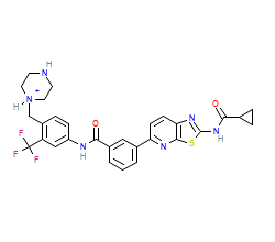 2D structure of the orthosteric ligand