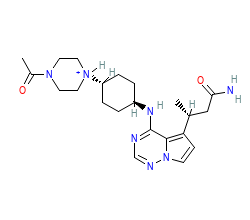 2D structure of the orthosteric ligand